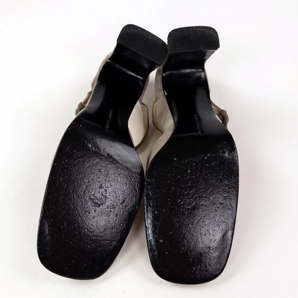 Vintage Martinez Valero Suede Mary Jane Block Heels Pumps - Picture 7 of 8